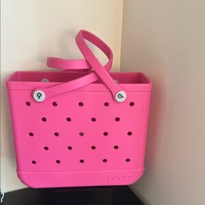 Pink Tote Bag